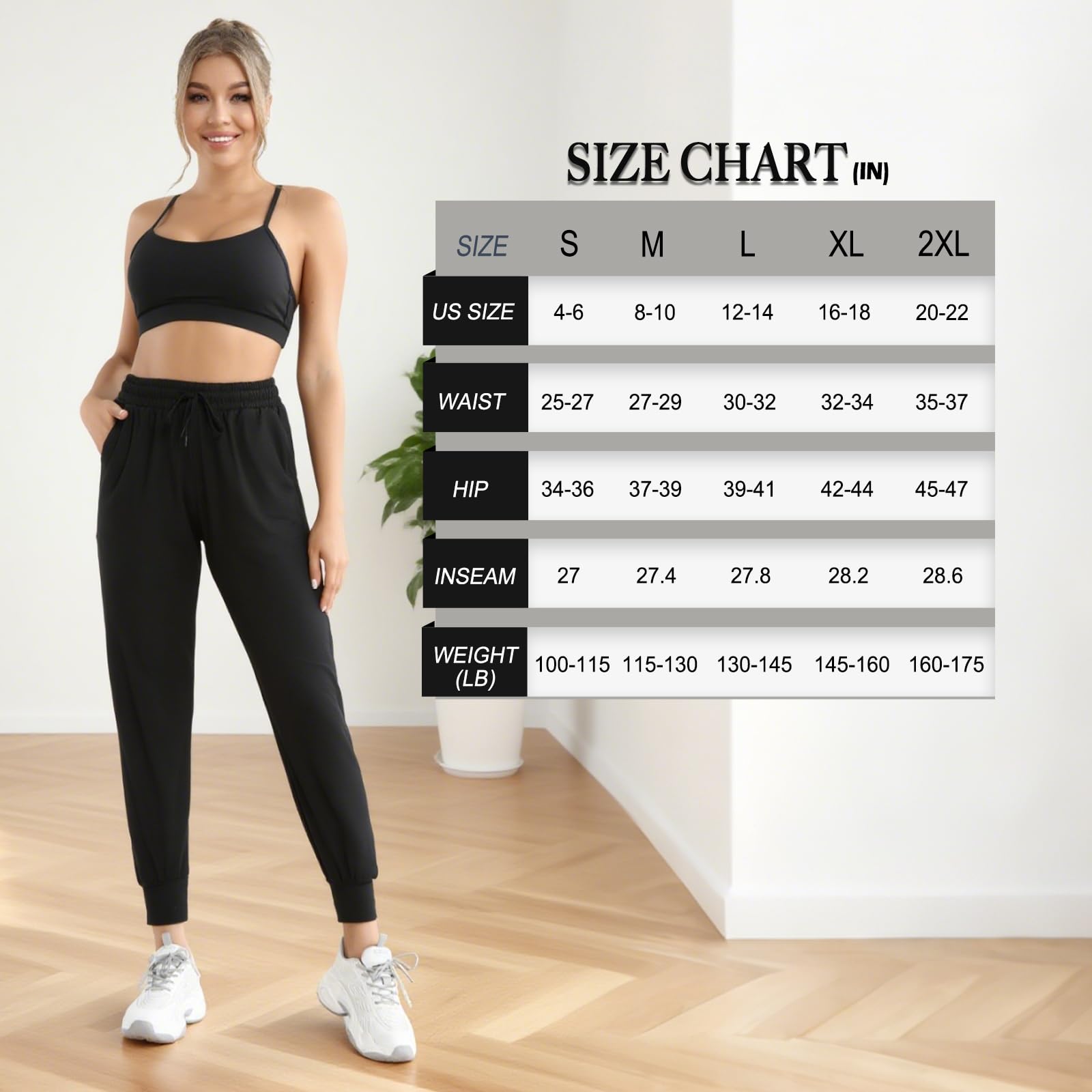 New Young Legginsy z kieszeniami dla kobiet, wysoka talia, kontrola brzucha, trening, joga, legginsy 3-pak