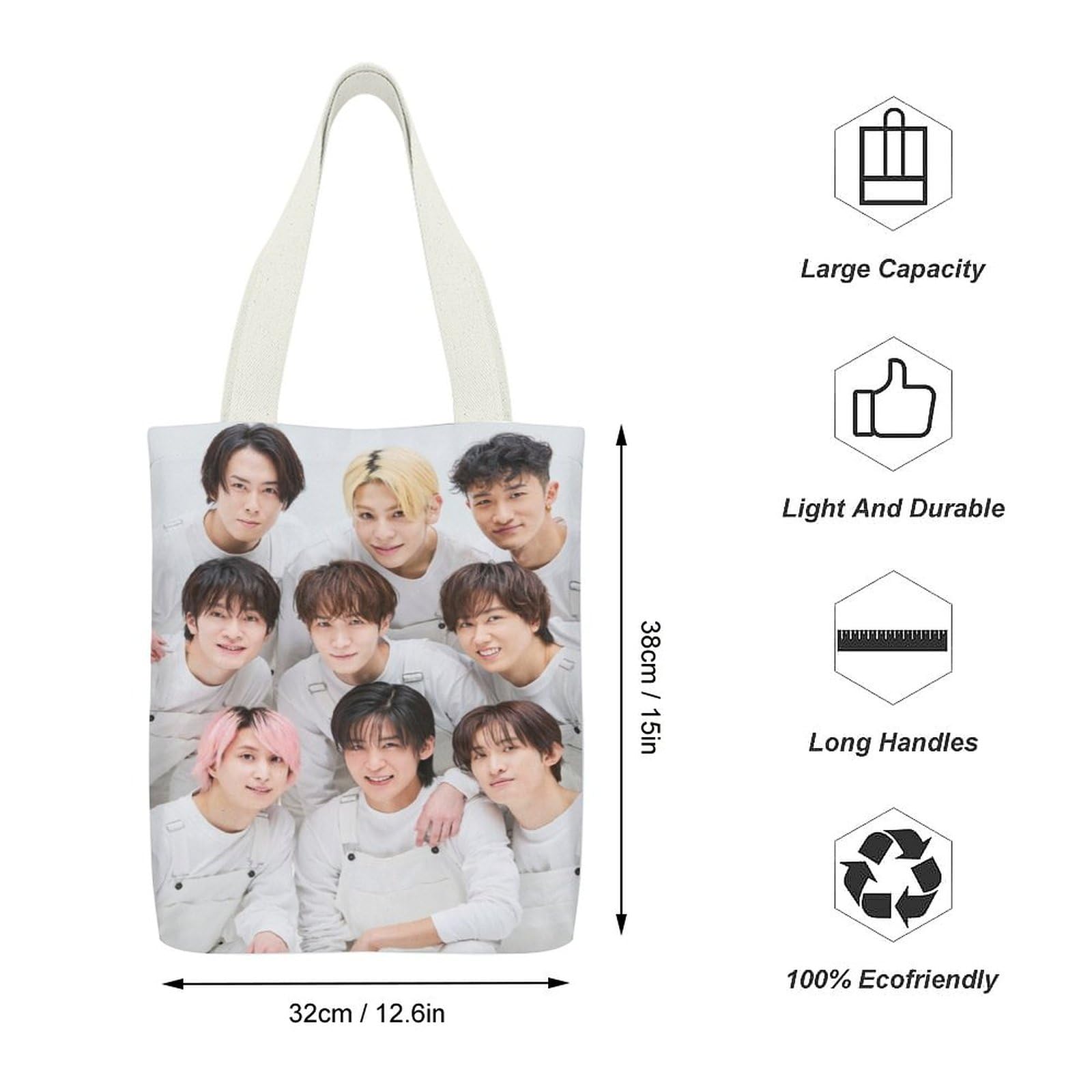 Amazon.co.jp: スノーマン トートバッグ キャンバス トート