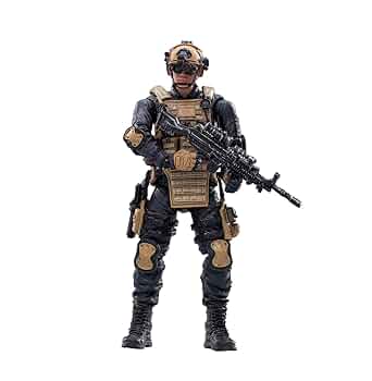 セット JOYTOY 1/18 フィギュア 戦略支援部隊と 特殊部隊スナイパー JOYTOY PAP特殊部隊 アサルター 1/18スケールアクション