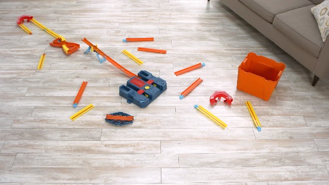 Watch Hot Wheels Track Builder Unlimited Power Boost Box