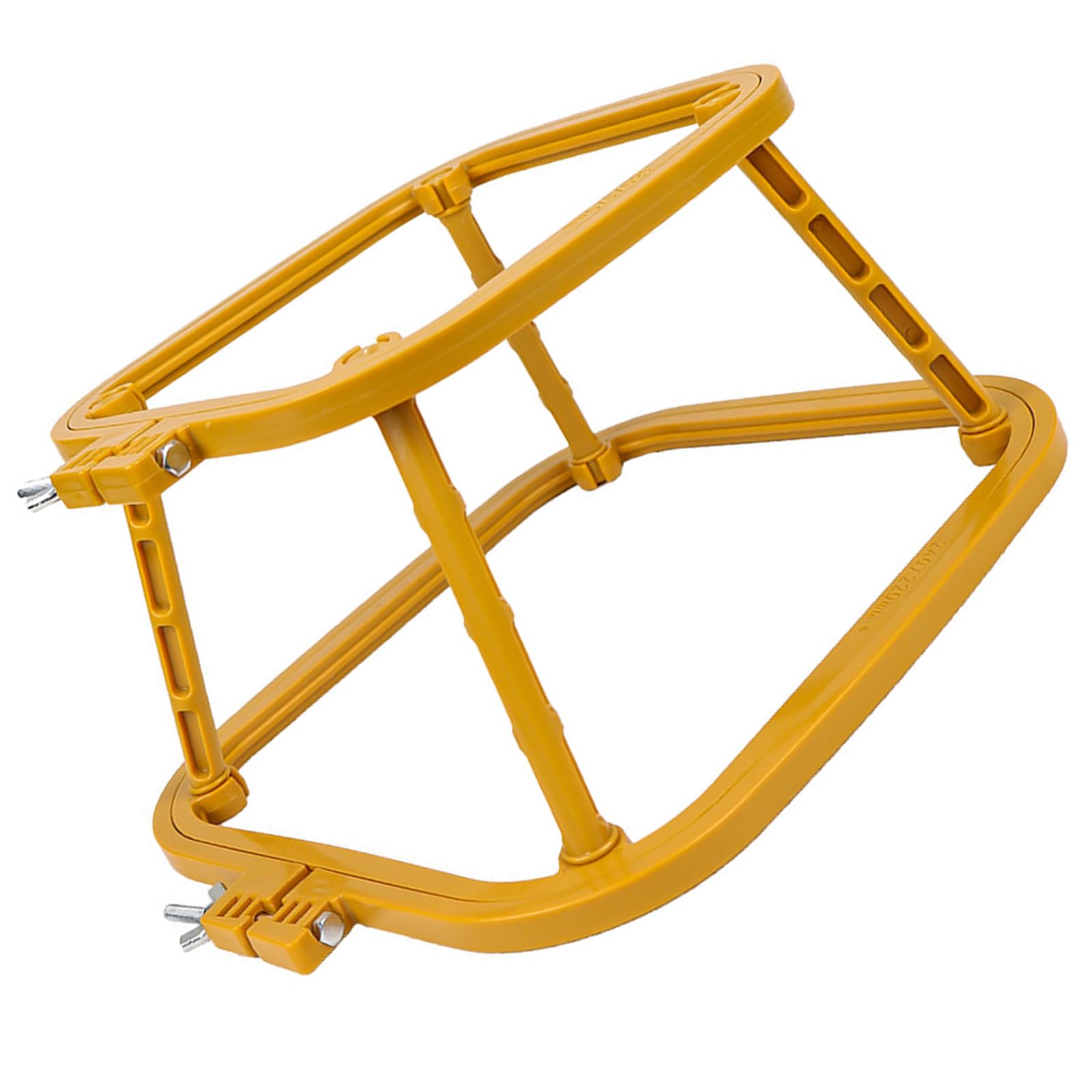 Nucelit Desk Embroidery Hoop Adjustable Crosses Stitching Hoop Double Layer Embroidery Sewing Tool for Craft Enthusiasts Adjustable Crosses Stitching Double Layer Frame