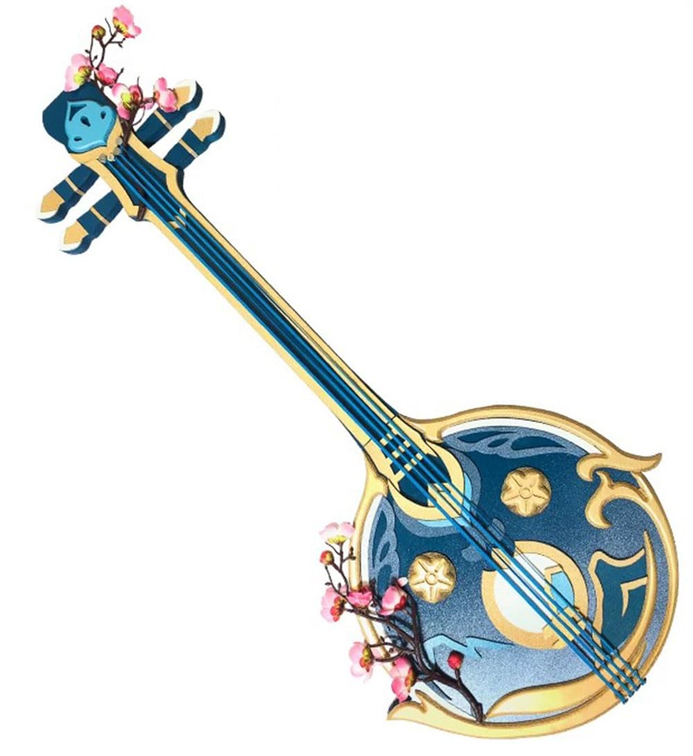 Amazon.co.jp: ルアン・メェイ崩壊スターレイル コスプレ道具琴 武器