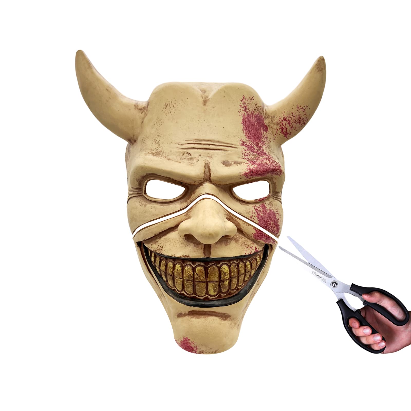 デモンズ/マスク/ホラー/FRP/希少/ハンドメイド品 デモンズ/マスク/ホラー/FRP/希少/ハンドメイド品