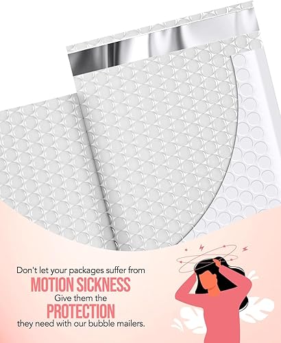 Miniatura 88 de GSSUSA - Sobres acolchados de polietileno de 6” x 10”, sobres de burbujas, bolsas sobres para envíos de pequeños paquetes, bolsa de envío, paquete