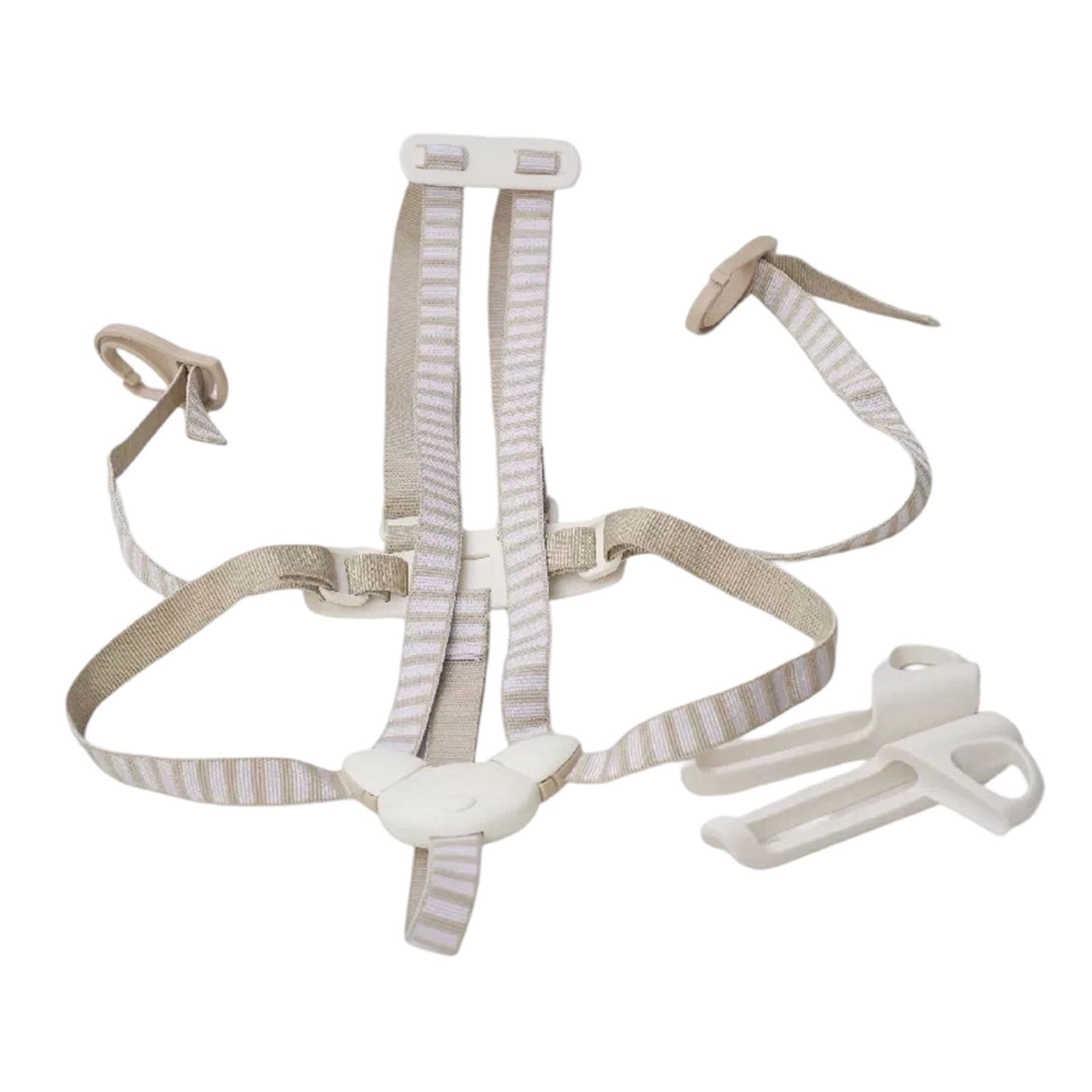 Arnés ajustable para sillas altas modelo dedicado, tela de nailon suave, ajuste seguro para niños pequeños