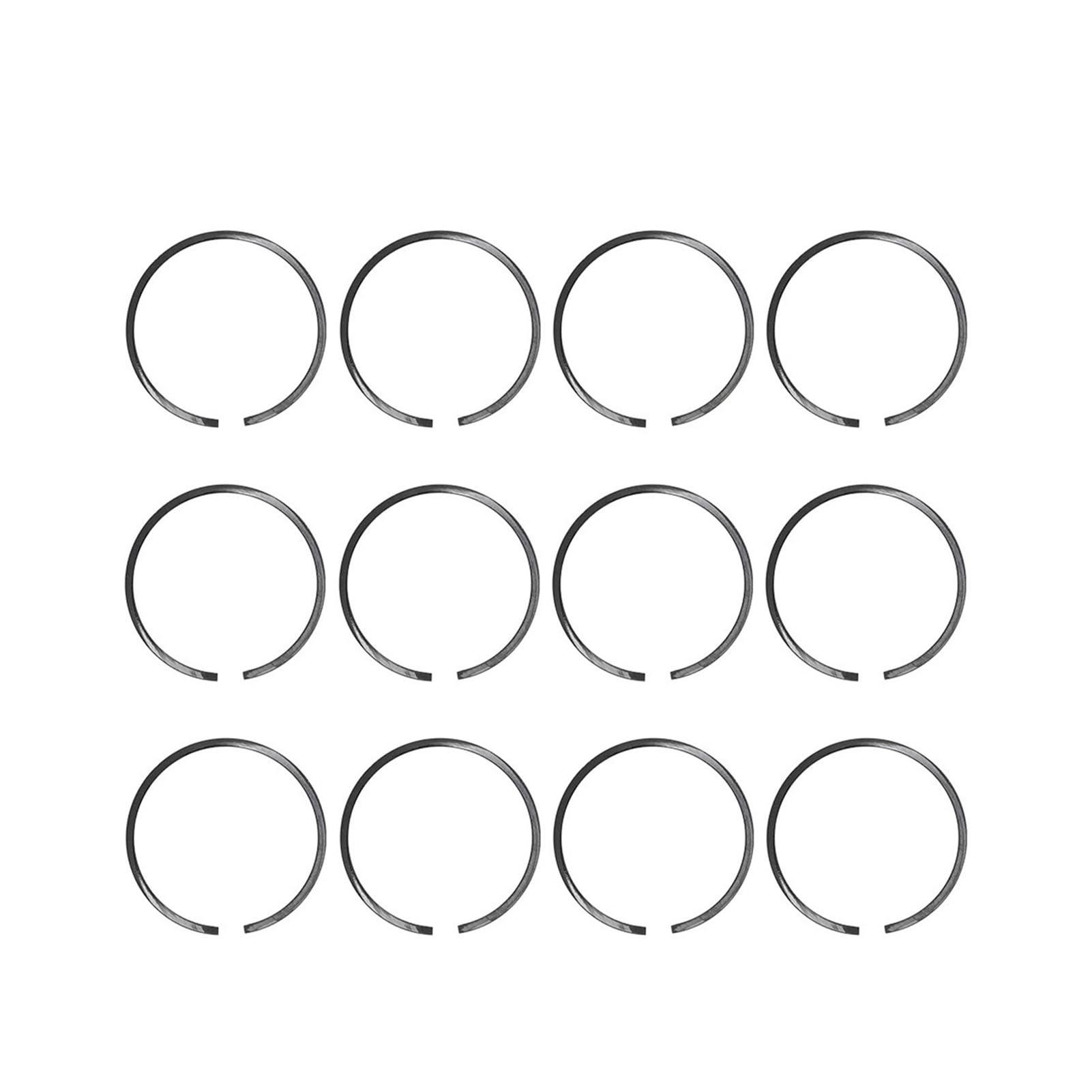 Kit segments de piston 46mm x 1.5mm pour tronçonneuse 55 Rancher et 357 XP
