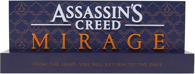 Assassin's Creed Mirage Free Content Offered to All Players 11 Neamedia The Character Company Assassins Creed Mirage, Official License, LED Light for Living Room or Office, Compatible Mobile, Xbox, PS5 and PC, Gift Idea