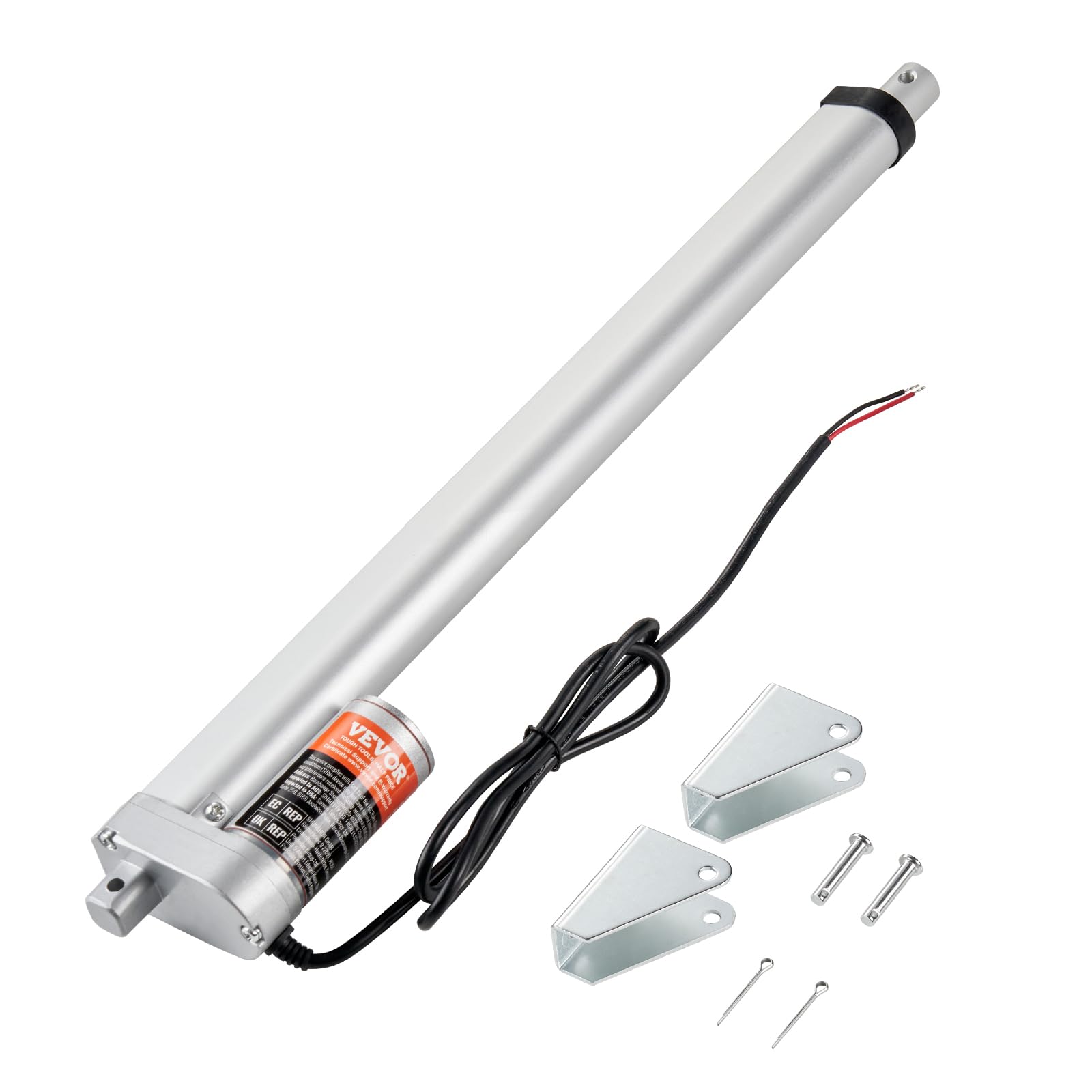 VEVOR Linearantrieb, 1500N, DC12V, IP54, 400 mm Hub