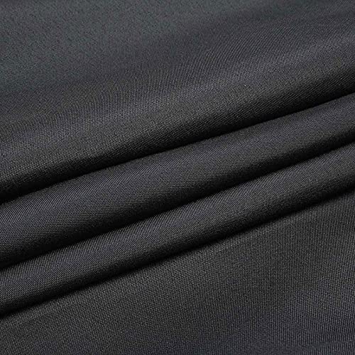 Voile d'ombrage rectangle noir imperméable anti-UV pour terrasse et jardin - 4