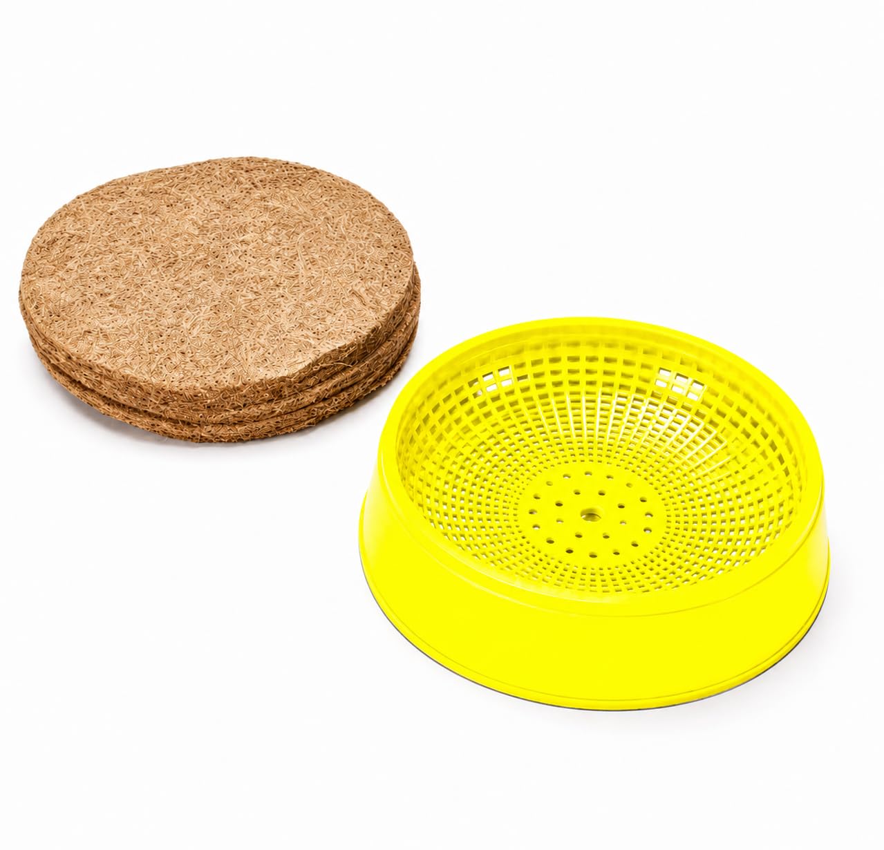 G P S™ Pigeon Egg Bowl + Nest Pad - Set of 1 Piece, Size: (24X6.5 cm) (LXH), Pigeon Breeding Nest Bowl for Hatching Eggs, Suitable for Pigeon - Red Color-image-21