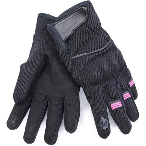 TRY Moto - Guantes Moto Mujer con Protección Ante Impacto Cover