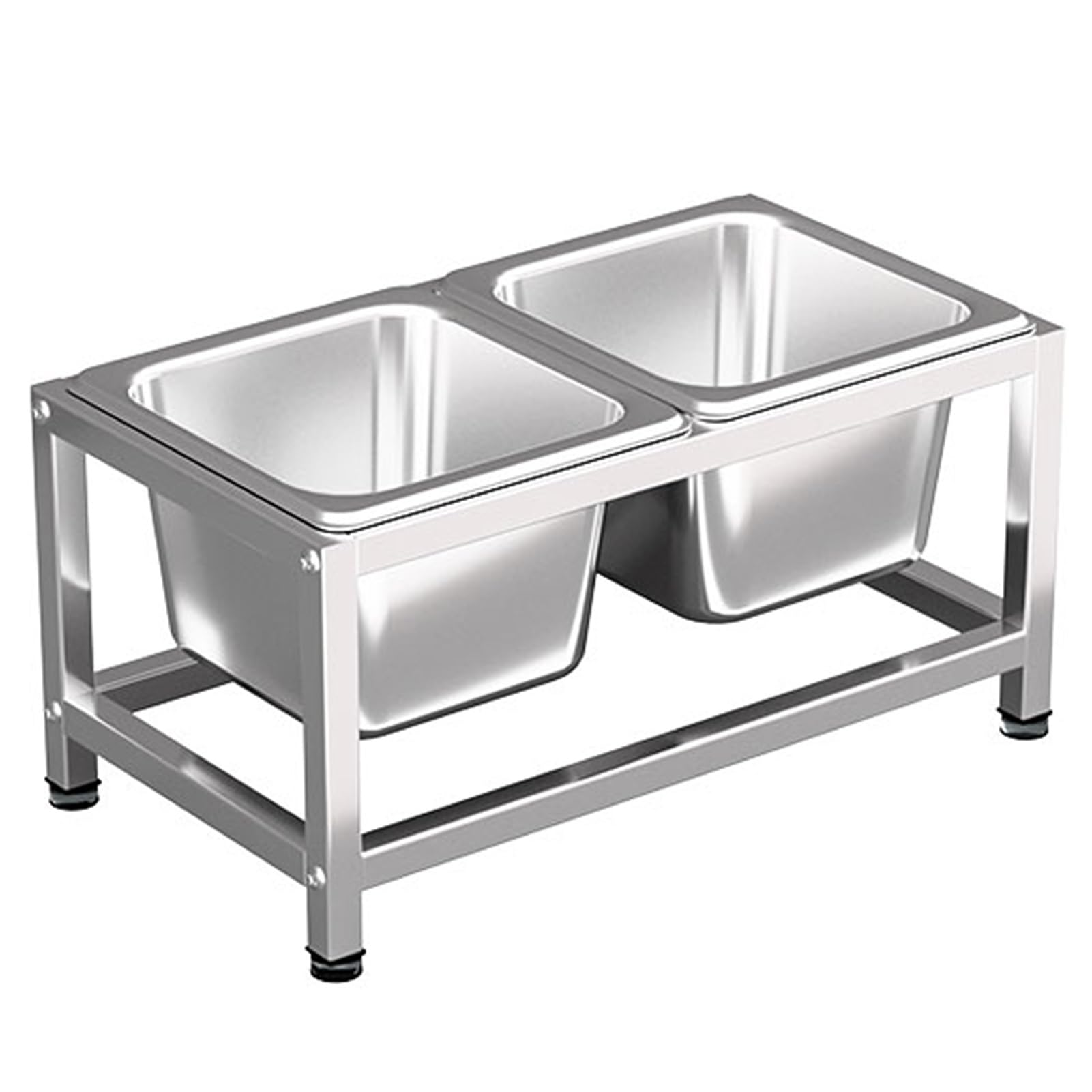 Juego De Especieros Comerciales, Estantes Para Condimentos, Cocinas, Bufés, Dispensador De Condimentos, Recipiente Para Alimentos, Organizador Para Salsas, Ensaladas, Mermeladas(Silver,33.5x18.5x14.5c