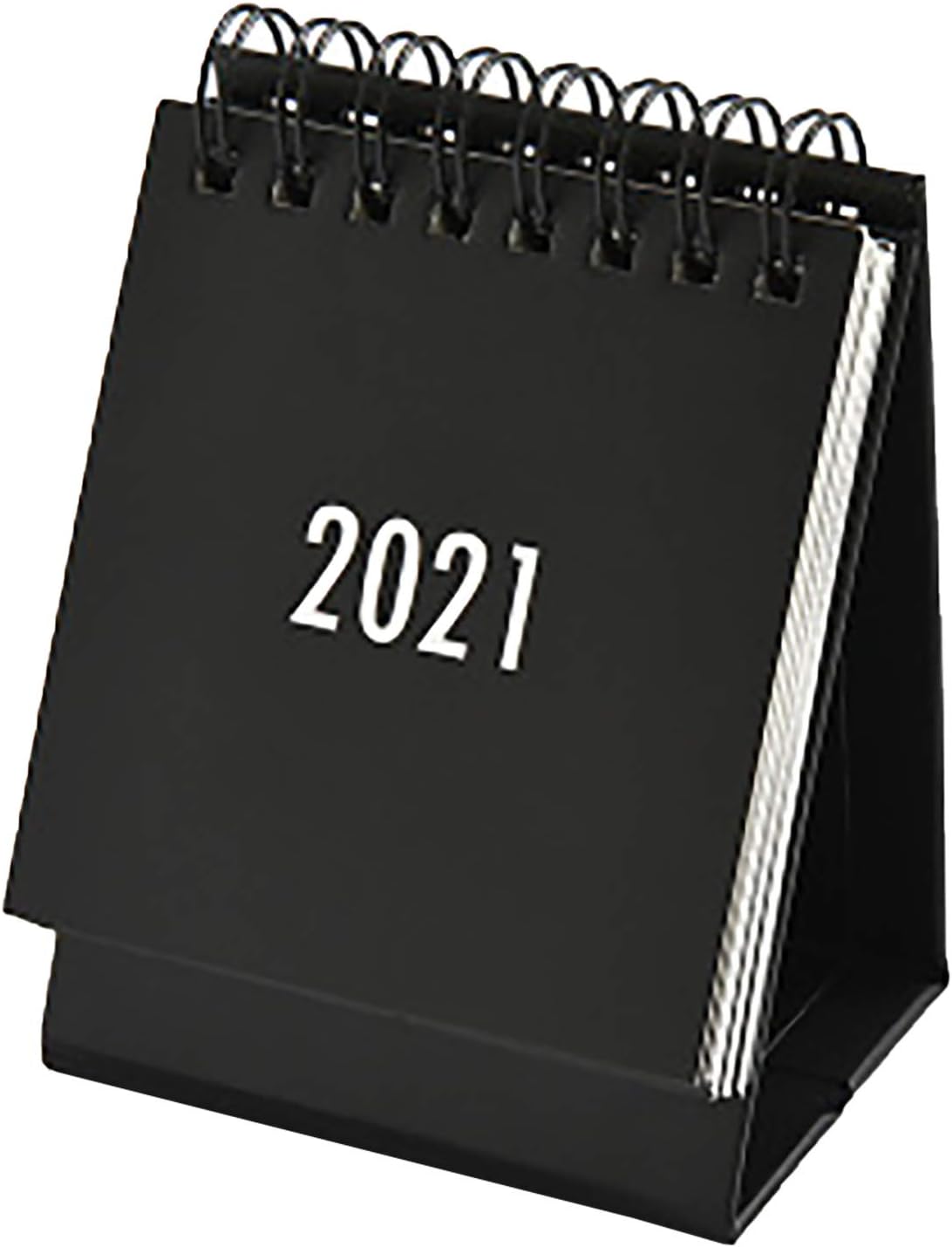 Midsumdr Desk Calendar 2021, Simple Solid Color Plan Book