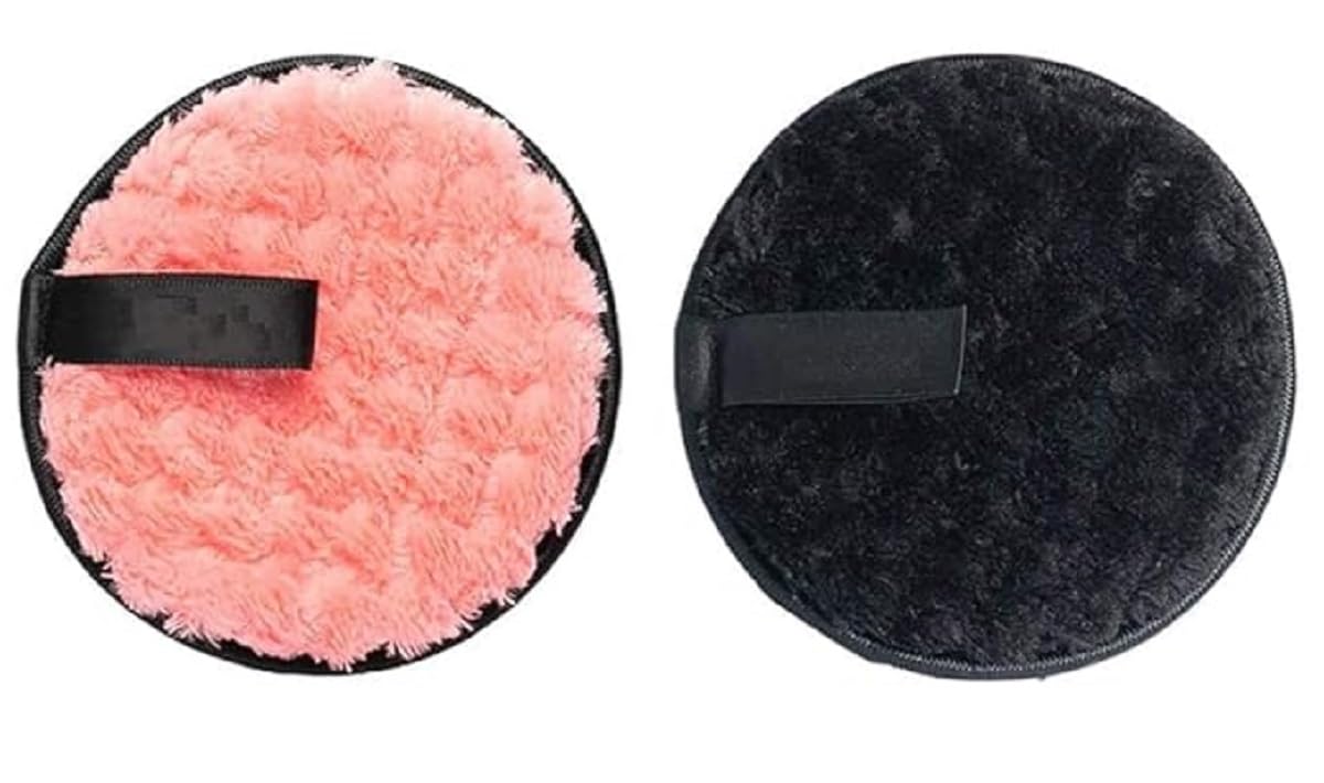 Multifunctional Reusable Easily Remover Makeup Cleansing Pads for Oily Dry & Sensitive Skin Pack of 2-picture-19