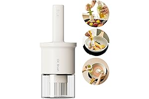 Oil Dispenser Bottle with Brush, the Ultimate Kitchen Essential