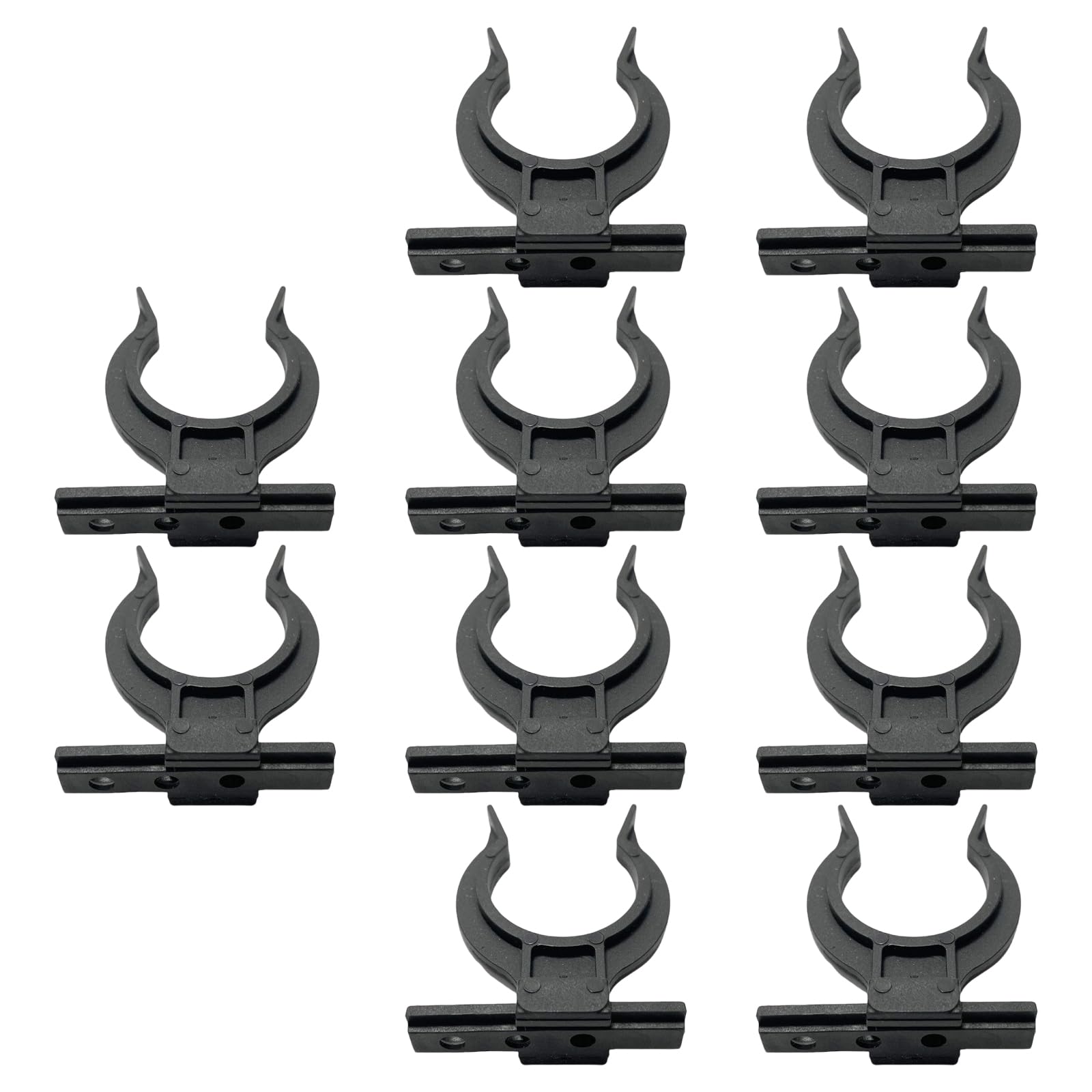Pack Of 10 Practical Kitchen Baseboards Clip Without Screws Adjustable Holders For 32 42mm Cabinet Legs