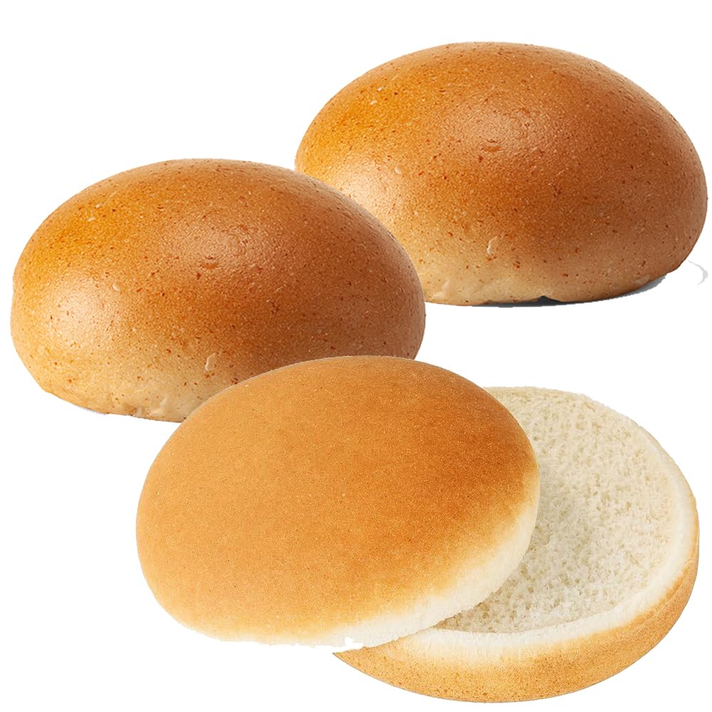 Panino per Hamburger Bianco - Subito Pronto Amanti Food - 28 Panini da 100g - Confezionati in ATM - Conservazione 45 Giorni - Linea Pub e Ristoranti