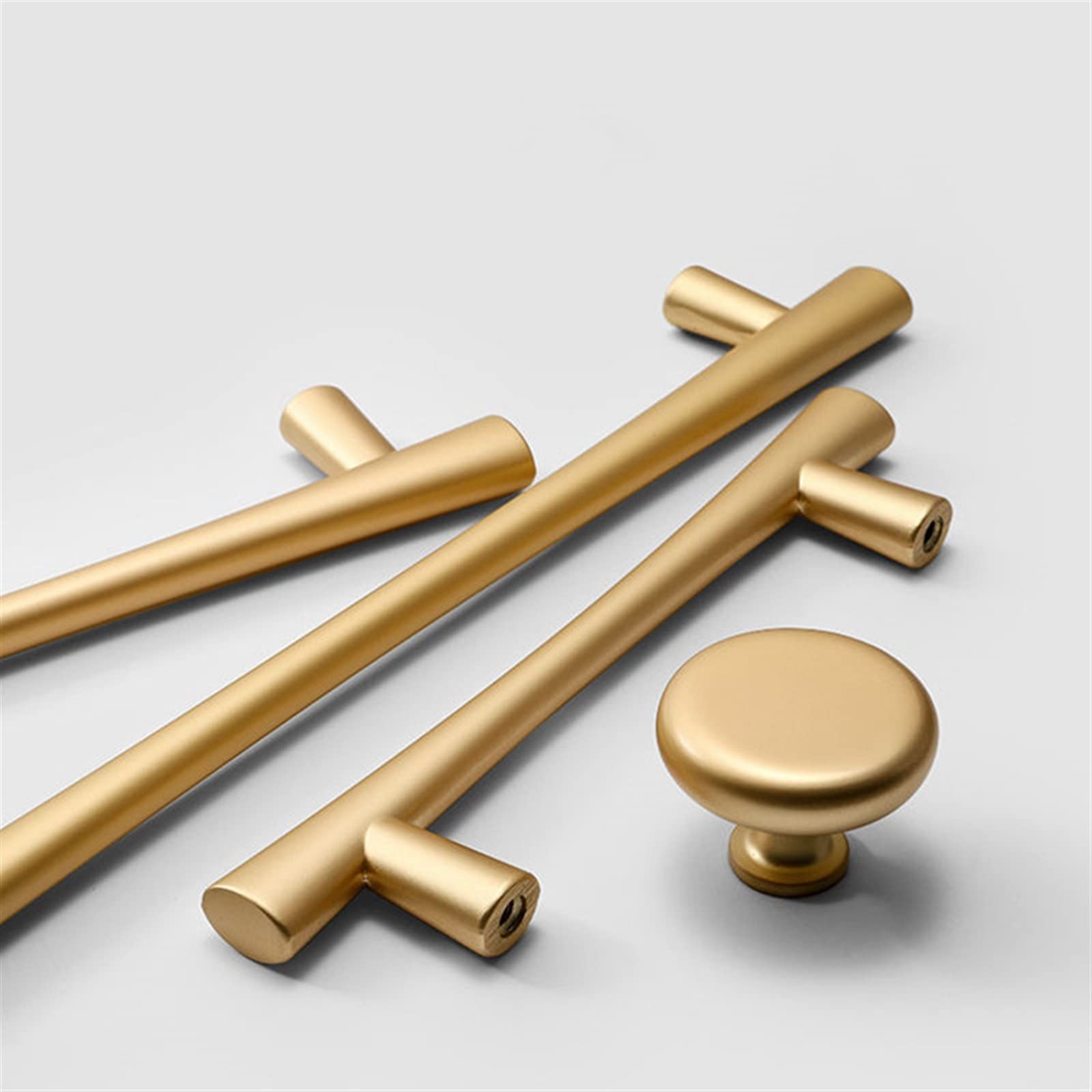 Tirador de puerta de armario dorado para modernizar tu cocina y salón