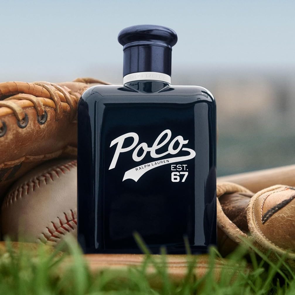 Ralph Lauren Polo 67 Eau de Toilette Uomo, Profumo Uomo Legnoso e Agrumato, Note di Bergamotto, Ananas Succoso, Vetiver e Patchouli, A Lunga Durata, Profumo di Lusso da Uomo