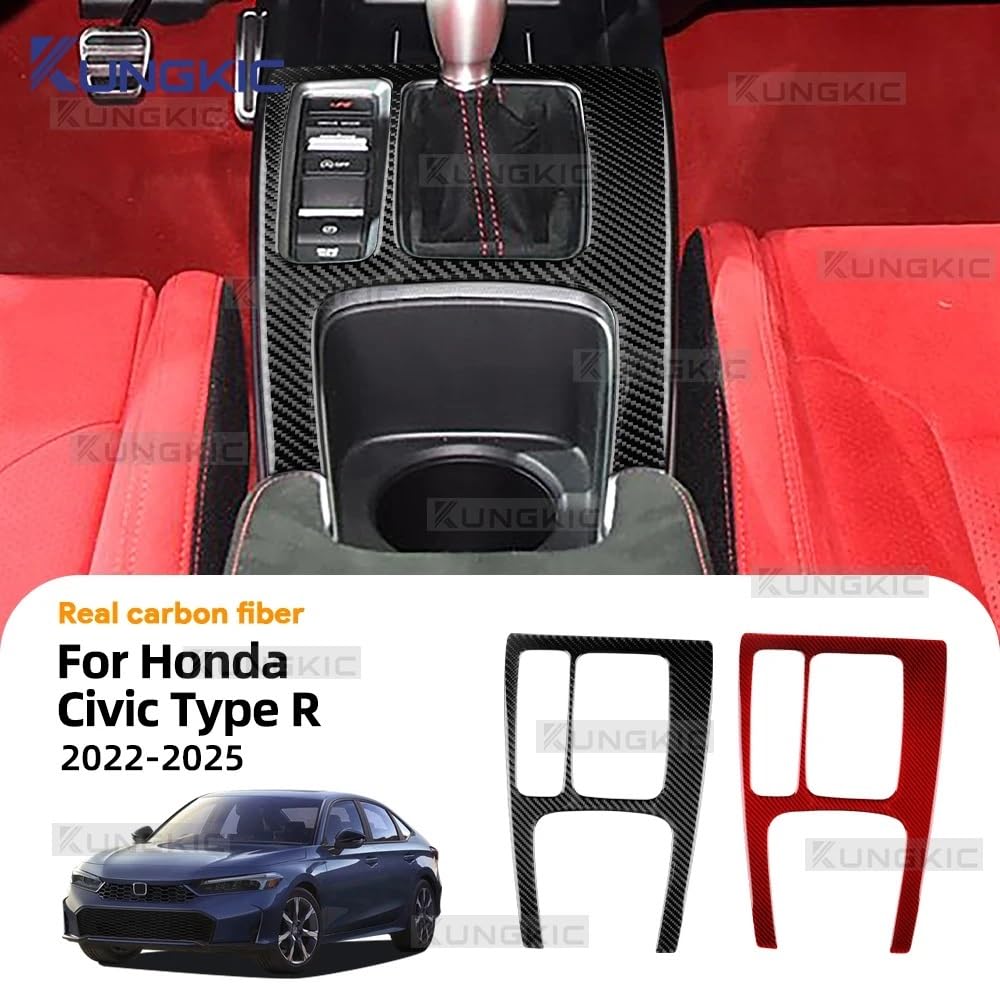 Garniture Intérieure Panneau Changement Vitesse Pour Civic Type R 2022-2025