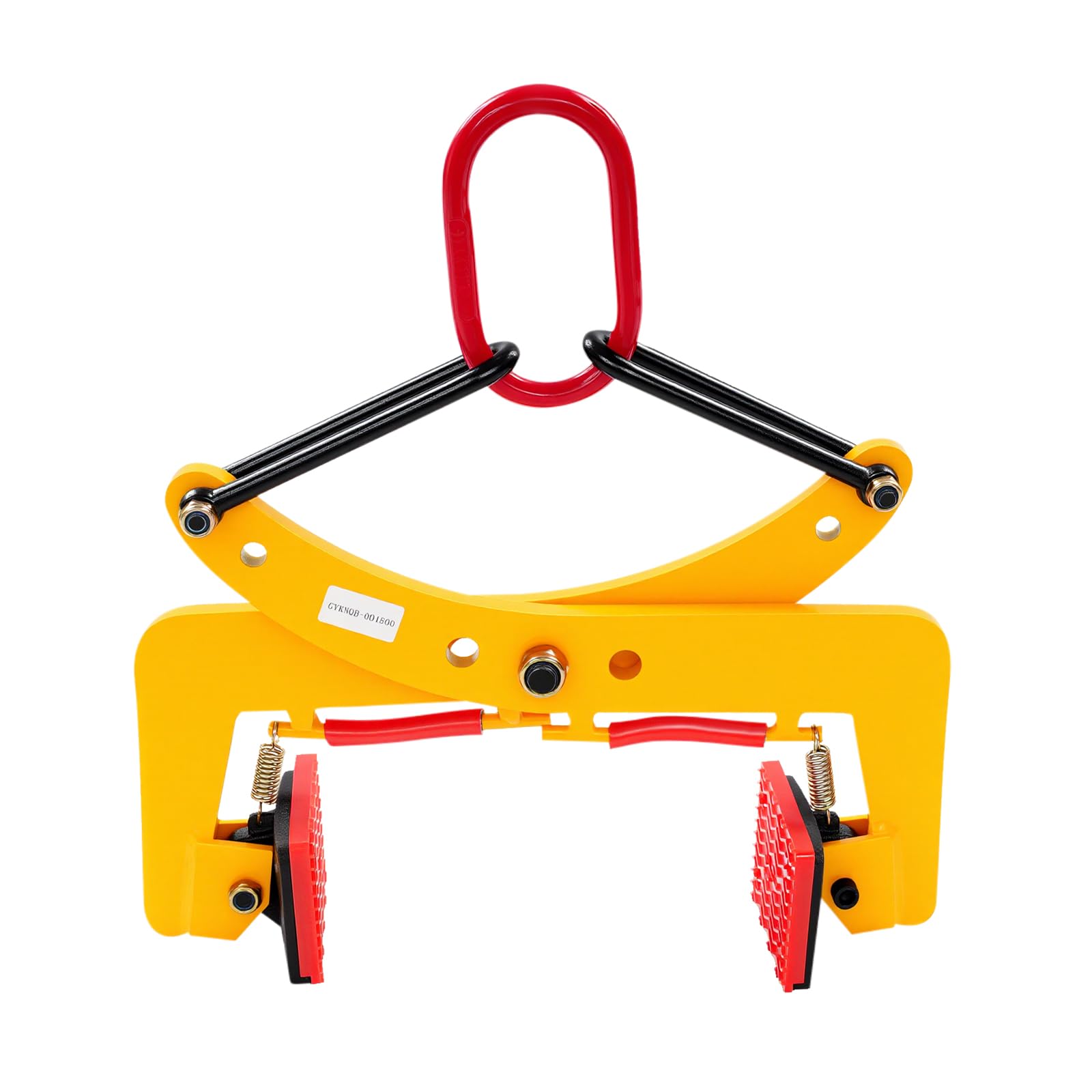 Pinza di sollevamento a forbici, 280 kg, pinza per pietre per pietra e cemento, apertura regolabile 8-30 cm, strumento di movimentazione professionale per posa di cordoli e lavori di strada