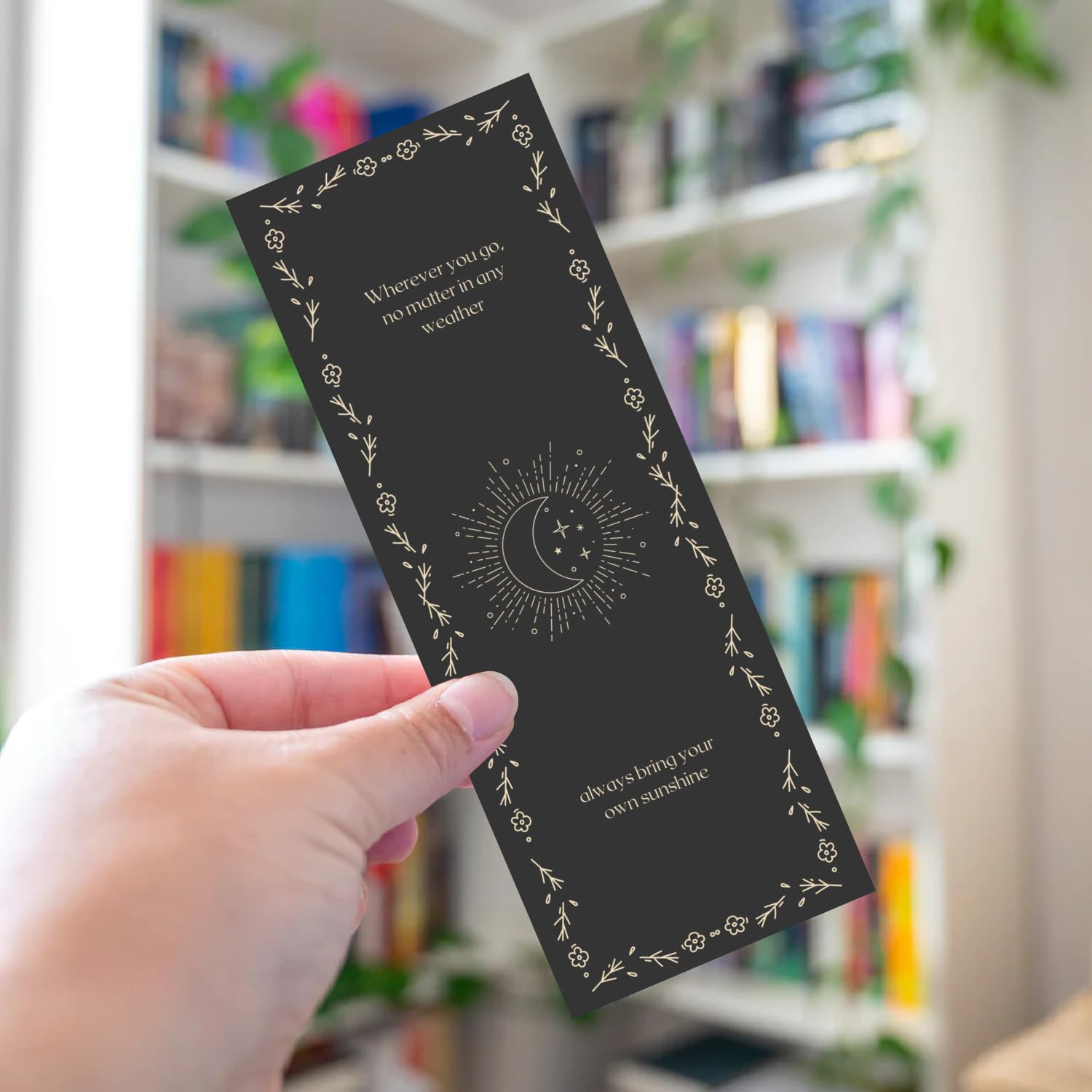 Designer Bookmarks Set of 12, Celestial Designs in Light & Dark Theme - Specially Designed for Book Lovers, Artcard, Matte Finished, NO Repeat Designs (5.7 x 2 inches)