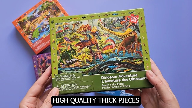 Amazon.com: QUOKKA 100 Piece Puzzles for Kids Ages 4-6 - 4 Jigsaw