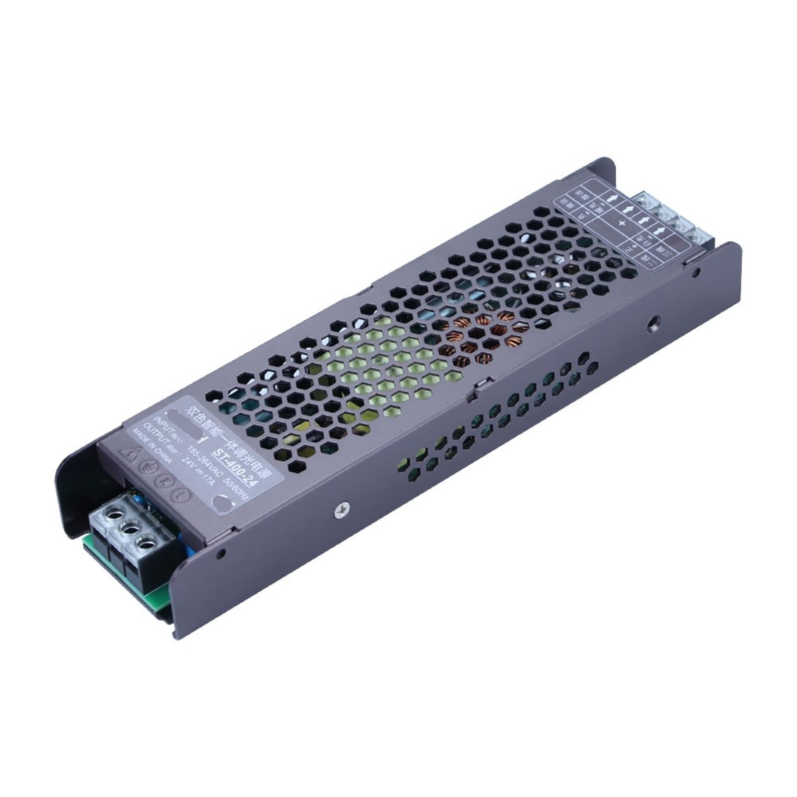 FCARUMIQP ST-400-24 400W 24V 4.2A Two-Tone Dimming Power Supply 1Pcs