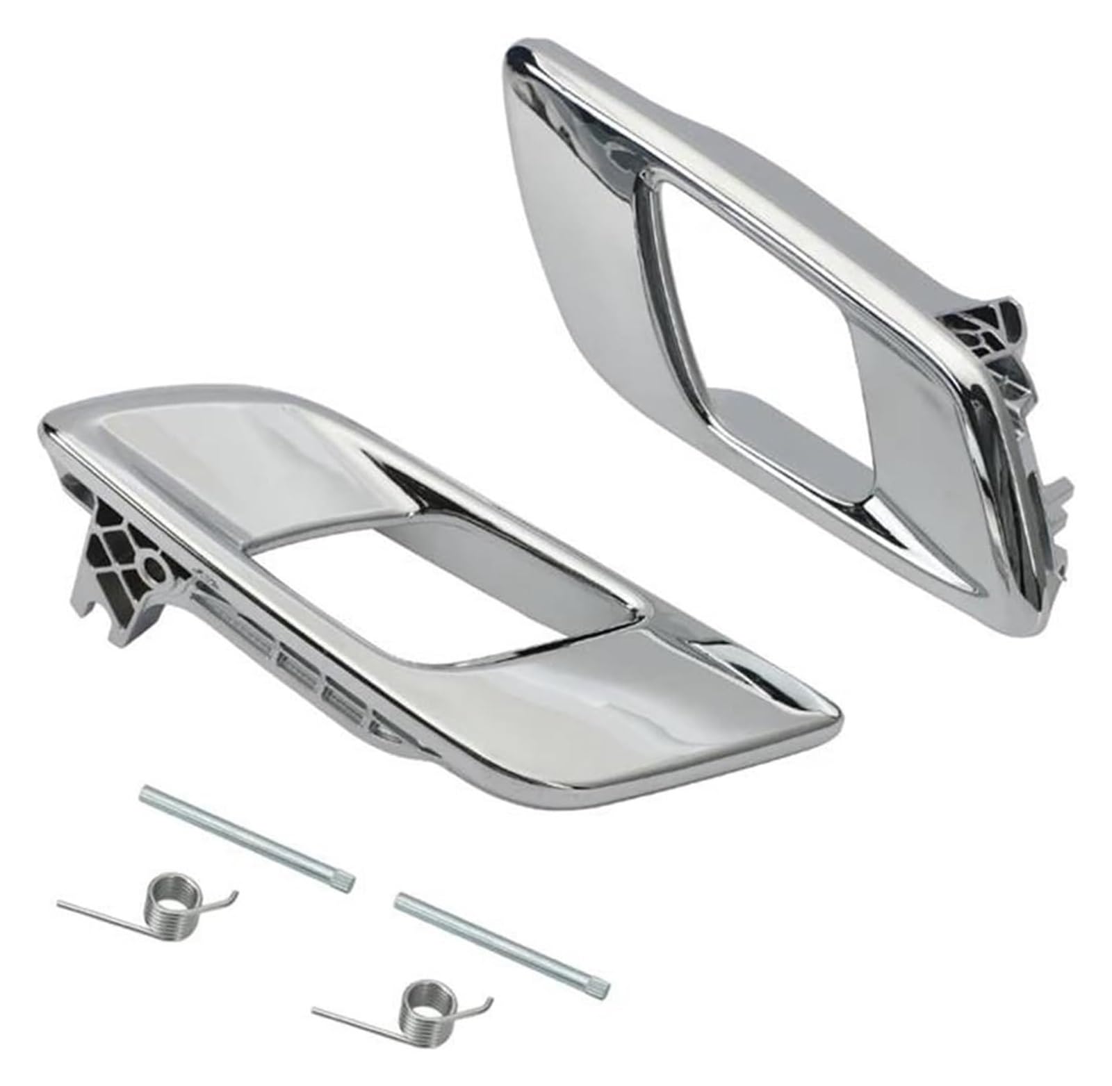 FANGZIQQ for Pickup for Ranger 2012-2019 for Everest 2015-2019 Door Inner Handle Car Interior Car Inner Door Handle(Chrome 1 Pair)