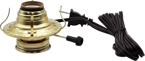 Miniatura 5 de Creative Hobbies Kit de conversión de quemador de lámpara de aceite eléctrico, pre-cableado y listo para usar (#2)