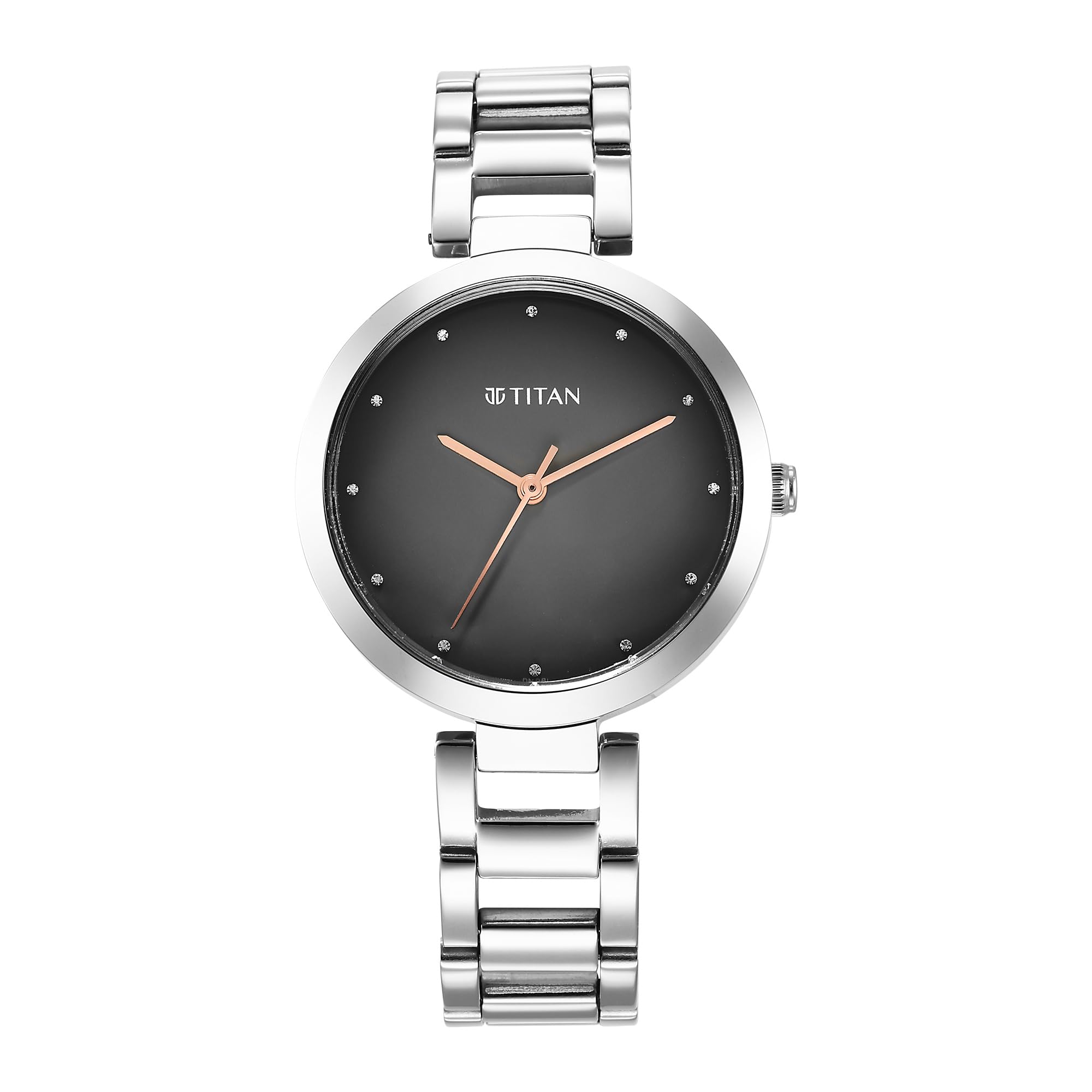 Titan Workwear Quartz Analog Black Dial Silver Stainless Steel Strap Watch for Women-NS2480SM13 (B0CFFQDHQS) Amazon Price History, Amazon Price Tracker