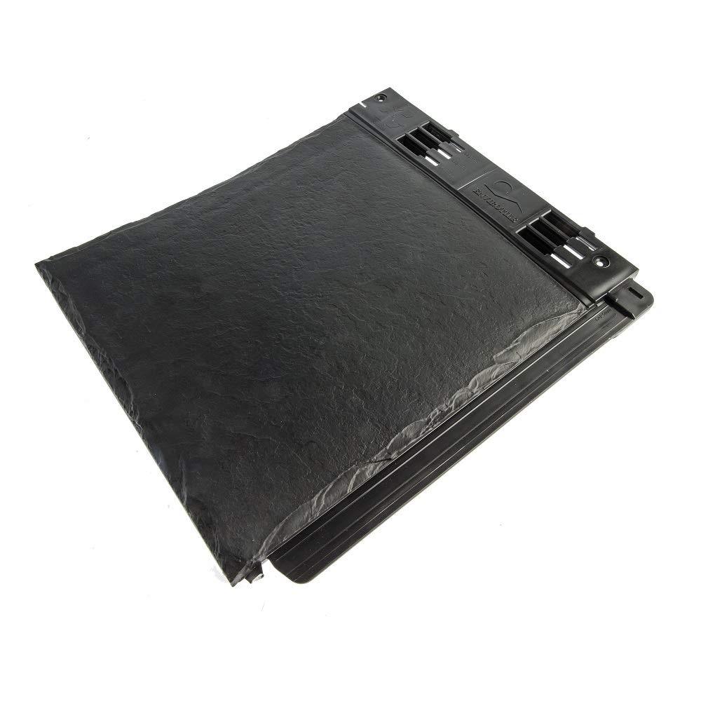 Envirotile Plastic Slates/Roof Tiles/Roof Shingles - Slate Effect Anthracite Grey - Single Tile