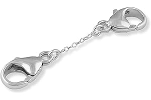 Nostrand Sterling Silver Safety Chain for Bracelet