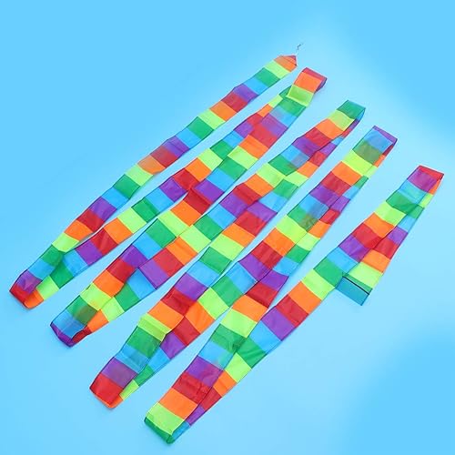 Miniatura 7 de Cinta plana de cola de cometa colorida Streamer cola de cometa 32.8 ft