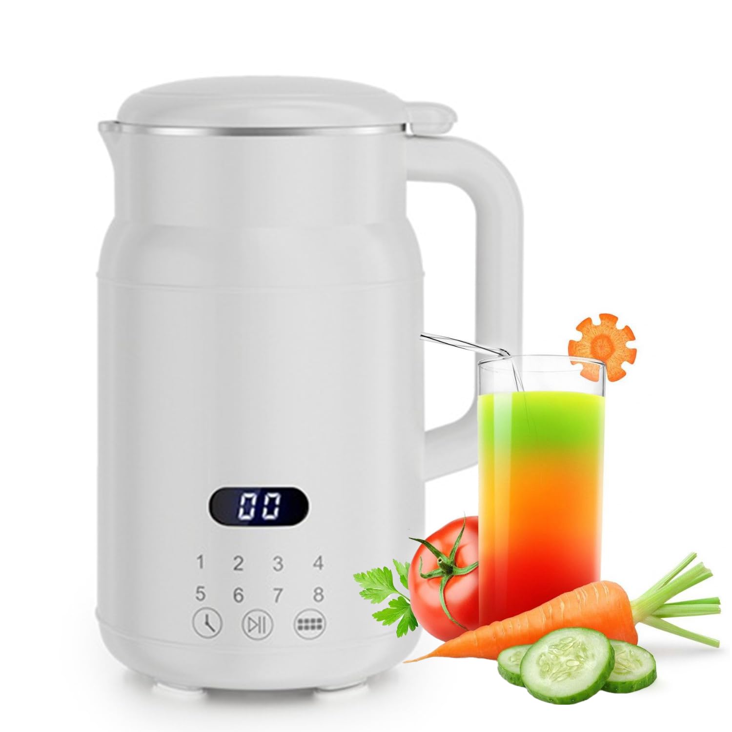 Amazon | 「29分だけで無添加本格豆乳が完成」 MACOLAUDER 豆乳 