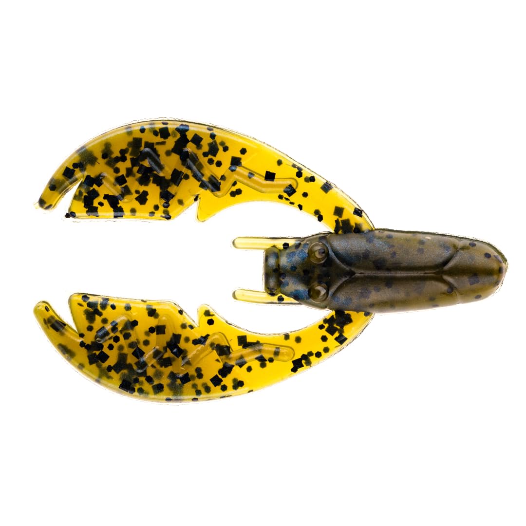 BAITFUEL Tiny PACA Chunk Creature Bait Infused with Supercharged X55 Formula Gel | 2-Inch, Magic Craw