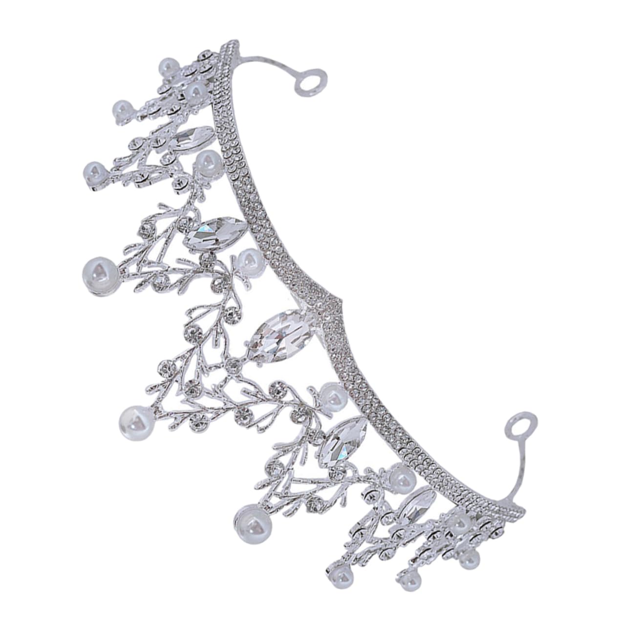 VICASKY 4 Pezzi per Cerchietto Sposa e Tiara Nuziale in Accessorio per Compleanni e Addio Nubilato