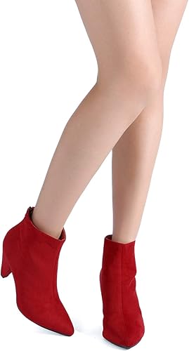 Miniatura 5 de DREAM PAIRS - Botas de tacón alto de aguja y punta fina para mujer