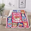 Juirnost Ramen Throw Blanket Just A Girl Who Loves Ramen Blanket Ramen Soup Throw Blanket Ramen Boba Blanket Gift for Girls Loves Noodles Super Soft Lightweight Blankets 50" x 60" #3