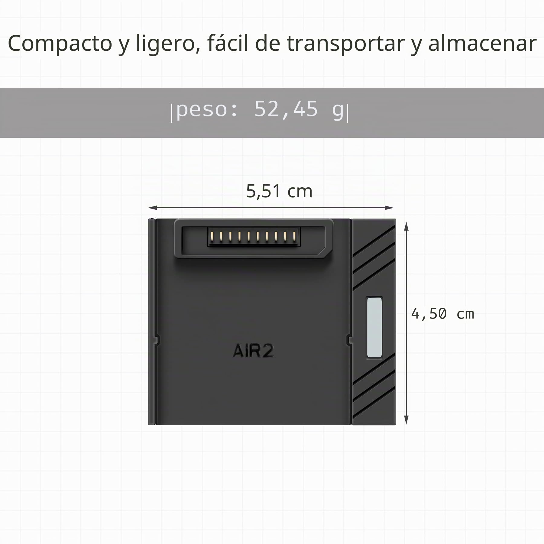 Cargador USB de Batería para DJI Air 2S, Mavic Air 2 Drone