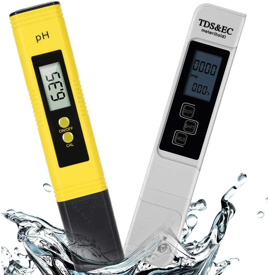 TDS and PH Meter,Digital Water Quality Tester,Perfect Water Test Meter Combination