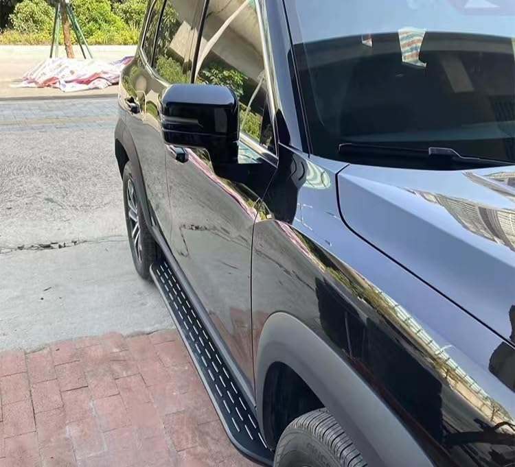 2 estribos laterales para Rivian R1S 2022-2025 negros miniatura 3