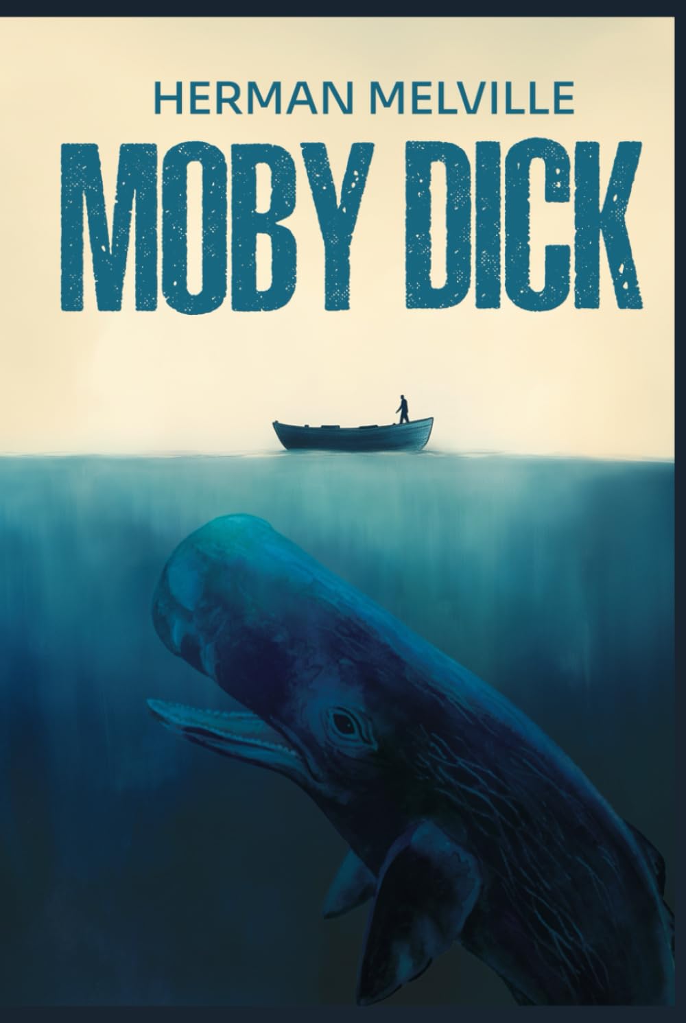 Moby Dick by Herman Melville: The Original Classic Hardcover - A Riveting Exploration of One Man’s Obsession and Nature’s Unforgiving Power