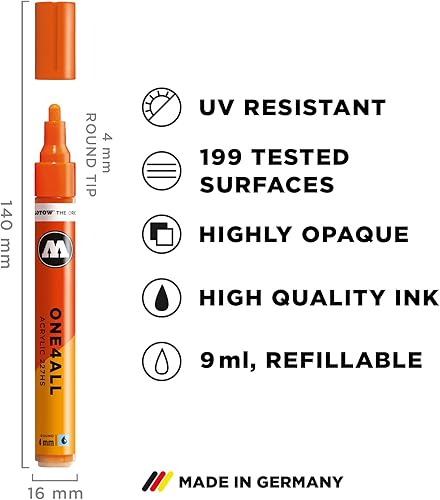 Miniatura 4 de Molotow ONE4ALL - Juego de rotuladores de pintura acrílica