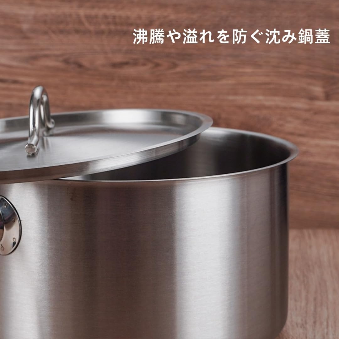 片手鍋 IH・ガス対応 業務用 家庭用 16cm 18cm 20cm 22cm 24cm ステンレス製片手ソースポット ミルクポット