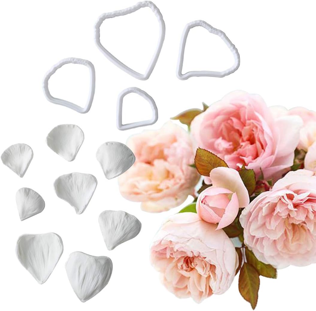 Molde de silicona Ranunculus asiatico para fondant y chocolate iRecord