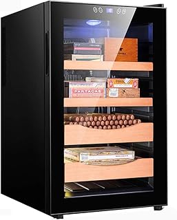 Humidors Cigar Moisturizing Cabinet Electronic Cigar Cabinet Thermostatic Cigar Cabinet Energy Saving Mute Intelligent Temperature Control Cigar Humidor Humidifier
