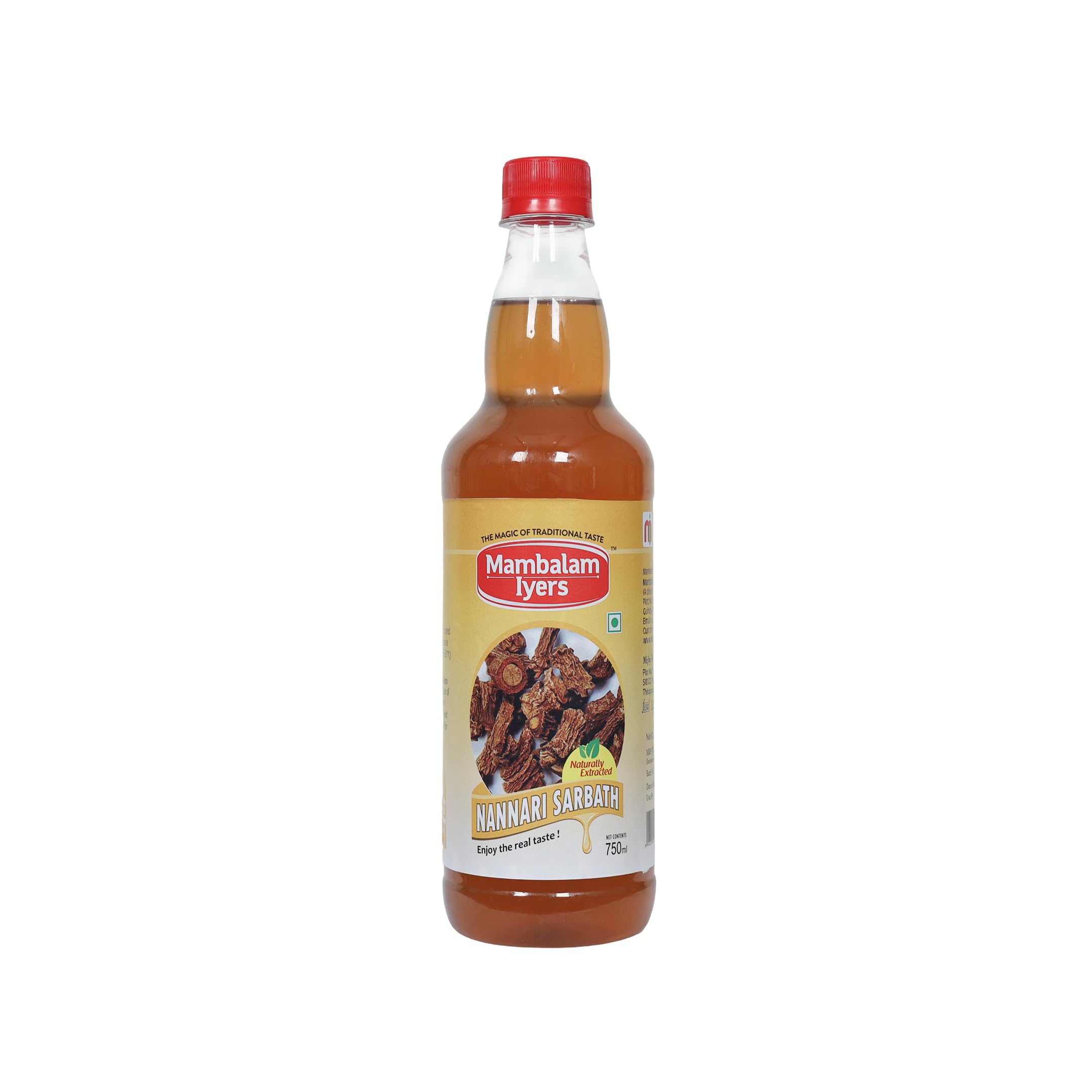 Nannari Sarbath - 700ml Bottle | Instant Herbal drink mix | Squash Syrup | With naturally extracted Herbal essence