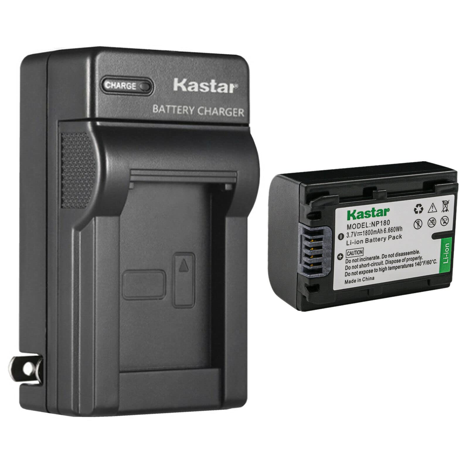 Amazon.com : Kastar 1-Pack NP-180 Battery and AC Wall Charger