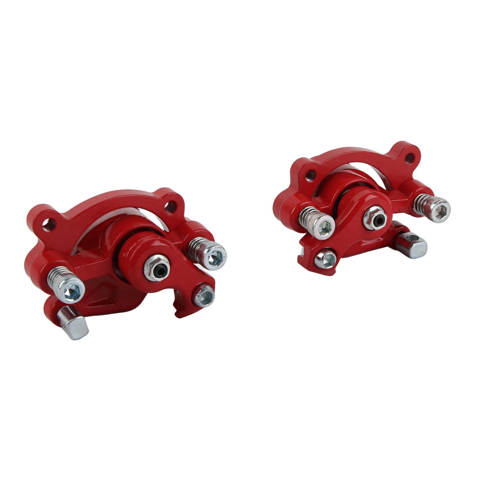 Front and Rear Disc Brake Caliper Pads Set (4 Pads + 2 Calipers) for Chinese Mini Moto Kid ATV Quad ¨C High-Friction, Heat-Resistant, Durable Brake Kit